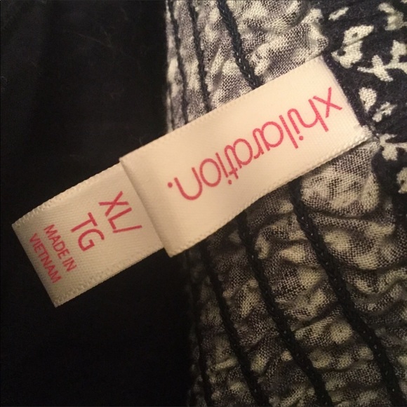 NWOT, dark blue/white cotton dress, pockets👋 - Picture 6 of 7